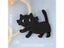 Cartoon Black Cat Badge Patches For Clothing Logo Accessories Decorative Patch Carousel 1