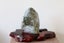 New Zealand greenstone display piece touchstone on stand Kokopu pounamu Carousel 5
