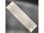 1pc 30cm White Hair Hackle 100pcs Needle For Comb Machine Weft Haaknaalden Carousel 7
