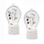 2X White 360 Degree Rotating Led Light 2 Layered Jewelry Storage Box Carousel 1