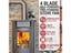 PTN NEW Heat Powered Fireplace Stove Fan Sale Sale Carousel 11