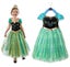 Frozen Princess Anna Dress Costumes Girls Dress Up Costume 5-6 yrs Carousel 1