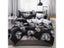 Floral Quilt Cover Black White Single Double Kingsize Fluffy Comfort Duvet Carousel 4