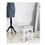 Dressing Table Stool Bedroom White Make Up Chair Fabric Furniture Carousel 2