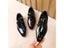Child Patent PU Leather Black Flat Casual Dress Shoe With Soft Sole Carousel 4