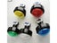 Arcade Button LED Light Lamp 60MM Big Round For Video Games DC5V/12V Carousel 6