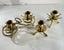 Vintage Solid Brass Candle Holders – Lot of 3 (2 Singles + 1 Double) Carousel 5