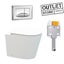 EXDISPLAY - GARDA BTW PAN WITH INWALL CISTERN & PUSH PLATE PACKAGE Carousel 1