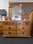 Rutherford 10 Drawers Dresser With Mirror -Matte Carousel 1