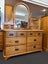 Rutherford 10 Drawers Dresser With Mirror -Matte Carousel 4