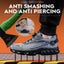 Rotating Button New Safety Shoes Men Anti-smash Anti-puncture Work Carousel 6