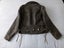 Vintage 1960s Original L.A.P.D. Heavy Leather Bike Jacket Carousel 2