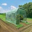 3m x 2m x 2m Tunnel Greenhouses Strong Galvanised Frame Carousel 2