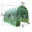 3m x 2m x 2m Tunnel Greenhouses Strong Galvanised Frame Carousel 4