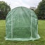 3m x 2m x 2m Tunnel (Side Open) Greenhouses Strong Galvanised Frame Carousel 6