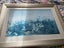 Vintage blue and white floral print in frame large Carousel 2