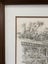 FRAMED DRAWING: 327 Parnell Road, Parnell, Auckland by Peter Arnold 1980 Carousel 5