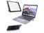 2PCS Portable Self-Adhesive Mini Laptop Stand Invisible Computer Keyboard Stand Carousel 6