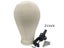 Canvas Block Head Kit Training Mannequin Wig Head Display Styling Mannequin Carousel 1