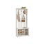 Entrance Coat Rack with Shoe Storage Carousel 2