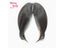 Clip In Natural Human Hair Topper Bangs Fringe Hair Pieces Middle Part Carousel 1