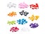 16Pcs Universal Anti Dustproof Notebook Port Plug Silicone Protector Carousel 8