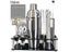 13 Piece 750ml 600ml Cocktail Shaker Set Stainless Steel Bar Tools With Black Carousel 1