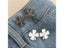 1PCS Four Leaf Clover Tightener Adjustable Waist Buckle For Jeans No Sewing Carousel 8