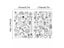 2pcs Water Soluble Stabilizer Embroidery Stick And Stitch Embroidery Paper Tear Carousel 8