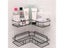 Bathroom Shelf Shower Wall Mount Shampoo Storage Holder With Suction Cup No Carousel 6