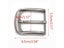 LETAOSK 4cm Rectangular Alloy Pin Single Prong Clip Buckle For Men Leather Belt Carousel 5