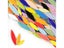 100g Willow Leaves Mosaic Tiles 3 Sizes Mix Multi Color DIY Stones For Decor Carousel 6