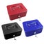 Portable Sturdy Metal Money Box Cash Box with Coin Tray Petty Cash New 3 Colors Carousel 2