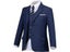 Boys Black Navy Suits Slim Fit Dress Clothes Ring Bearer Outfit Children Carousel 7