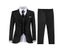 Boys Black Navy Suits Slim Fit Dress Clothes Ring Bearer Outfit Children Carousel 10