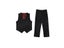 4pcs/set Boys' Suit Set With Pants Vest Shirt And Tie School Uniforms Carousel 1