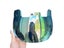 Universal Fit Football Visor Rainbow Visor For Youth Adult American Football Carousel 7