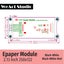 WeAct 2.9'' 2.13" 2.9 2.13 Inch Epaper Module E-paper E-Ink EInk Display Screen Carousel 7
