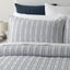 Iva Duvet Set by Baksana - Denim Blue Carousel 2