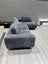 Modern 3-Seater Sofa with Right-Hand Chaise – Charcoal Grey Fabric – Luxurious Carousel 3