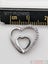 Double Heart Diamond Pendant in 9ct White Gold Carousel 6