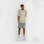 Crate Men's Basic Script Mesh Shorts Carousel 1