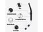 Diving Mask Snorkel Set For Adults Tempered Glass Scuba Professional Panoramic Carousel 6
