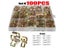 75/100/155PCS Car Truck Spring Clips Fuel Oil Water Hose Clip Pipe Tube Clamp Carousel 1