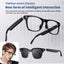 2 In 1 Headset Smart Glasses Blue Tooth Audio Call AI Voice Noise Reduction Carousel 2