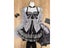 Japanese Sweet Preppy Style Skirt Set Women Kawaii Lace Patchwork Bow Tops Y2k Carousel 6