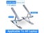 Laptop Stand For Macbook Folding Adjustable Aluminum Computer Pc Tablet Stand Carousel 7