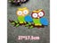 Owl House Non Woven Felt DIY Kindergarten Wall Paste Decoration Beautiful Moon Carousel 1
