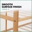 Levede Bamboo Shoe Rack Storage Wooden Organizer Shelf Stand 5 Tiers Layers 80cm Carousel 4