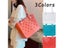 Large Boggs Beach Bag Summer EVA Beach Basket Women Picnic Tote Bag Holes Carousel 3
